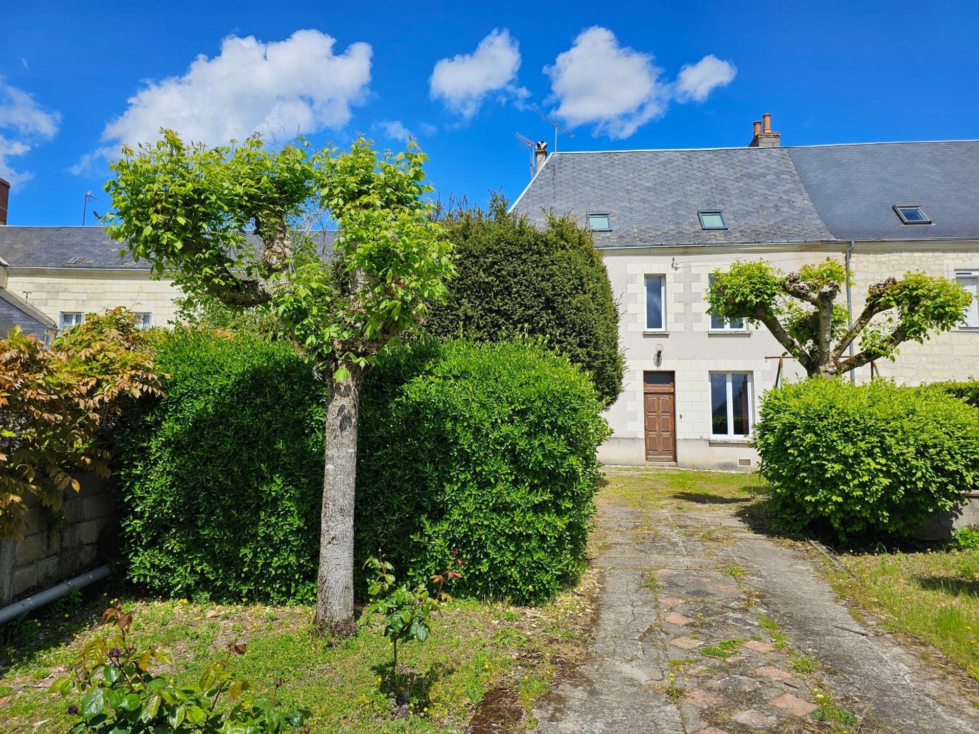 La Maison Du Bourg Joly Bourgueil Extérieur photo